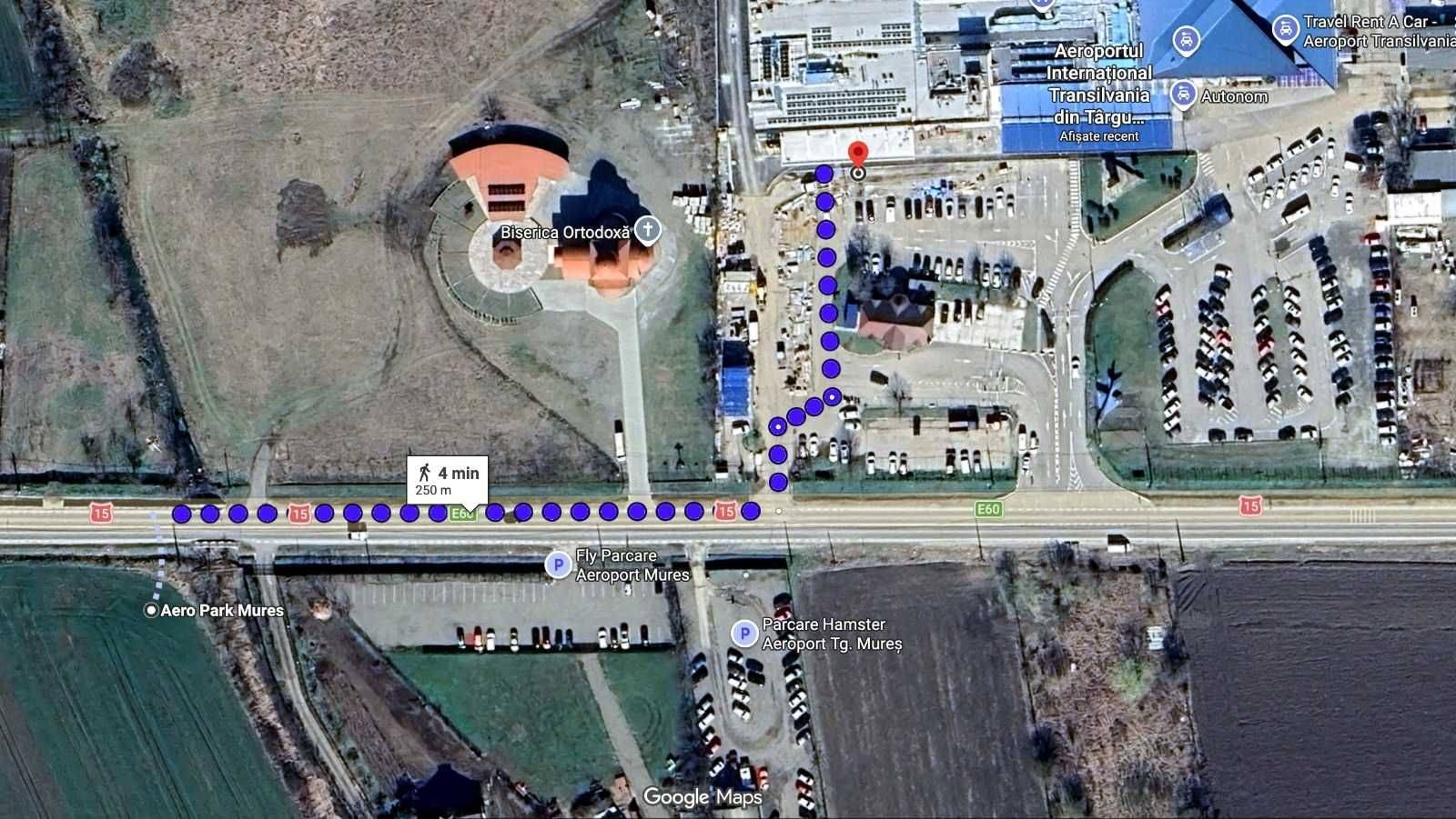 Loc de parcare exterior de închiriat în Recea