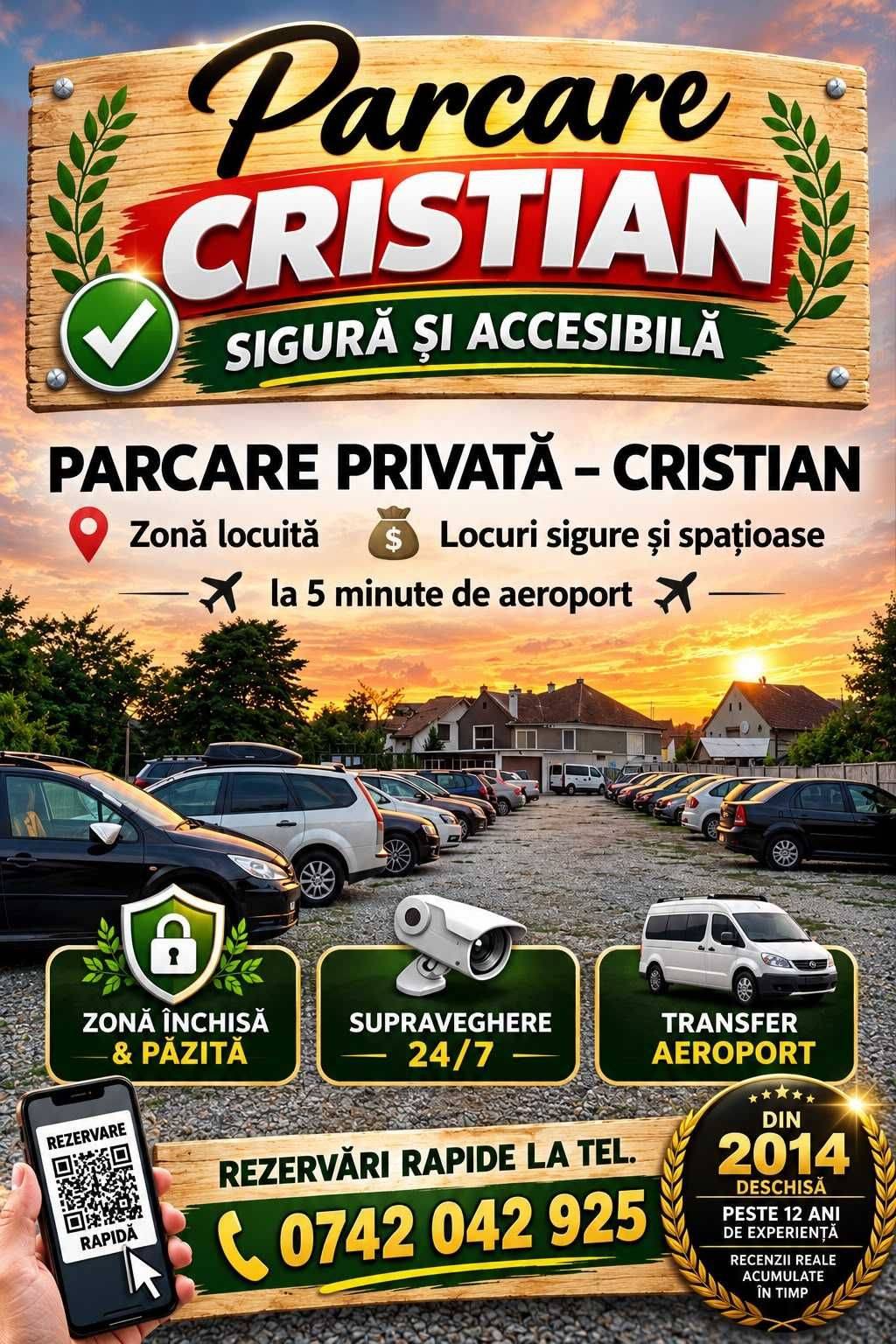 Loc de parcare de închiriat în Strada Andrei Șaguna 7, Sibiu