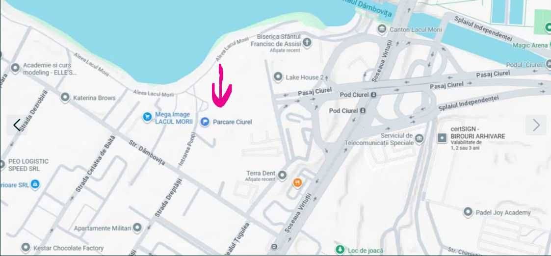 Loc de parcare exterior de închiriat în Intrarea Punții 250m, Sectorul 6 – fotografia 3