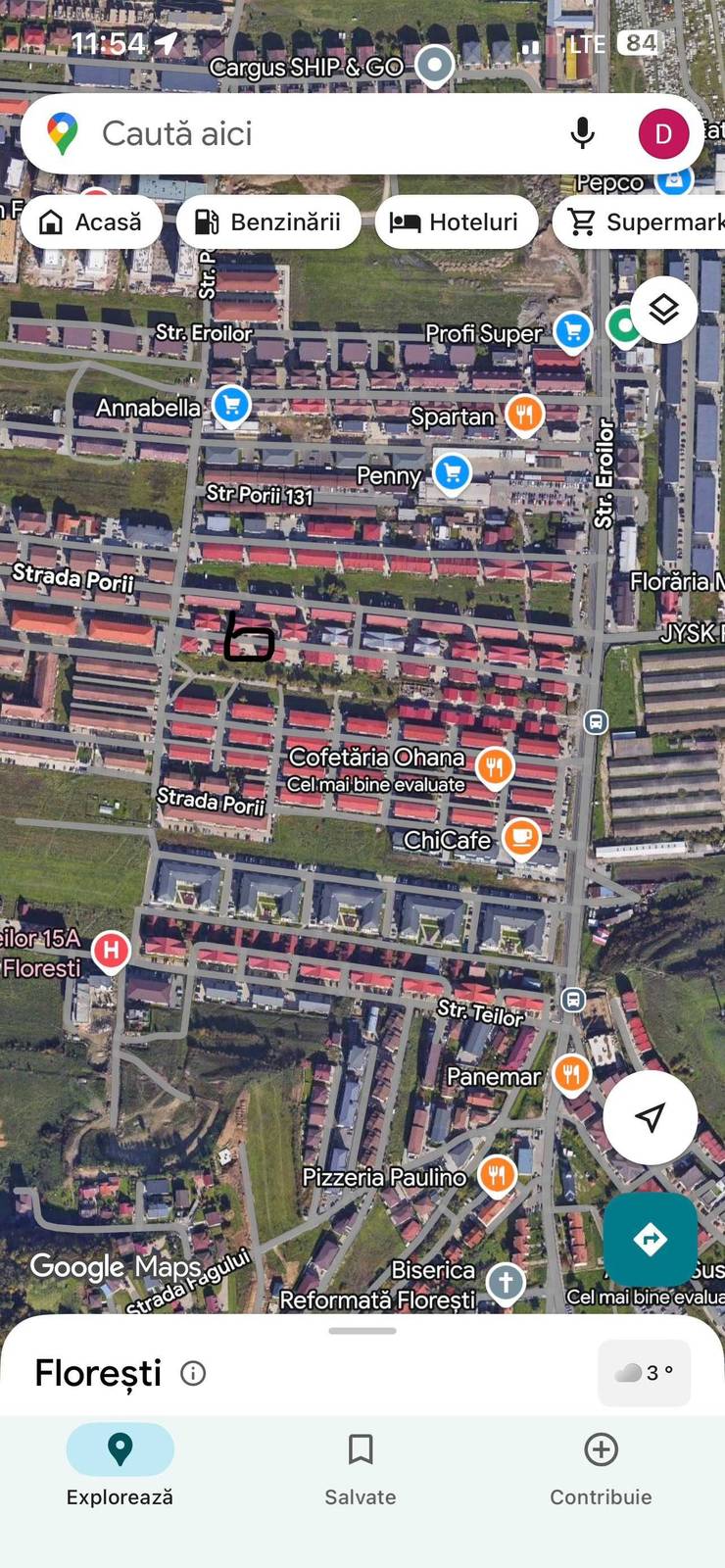 Loc de parcare exterior de vânzare în Strada Eroilor, Floresti – fotografia 4