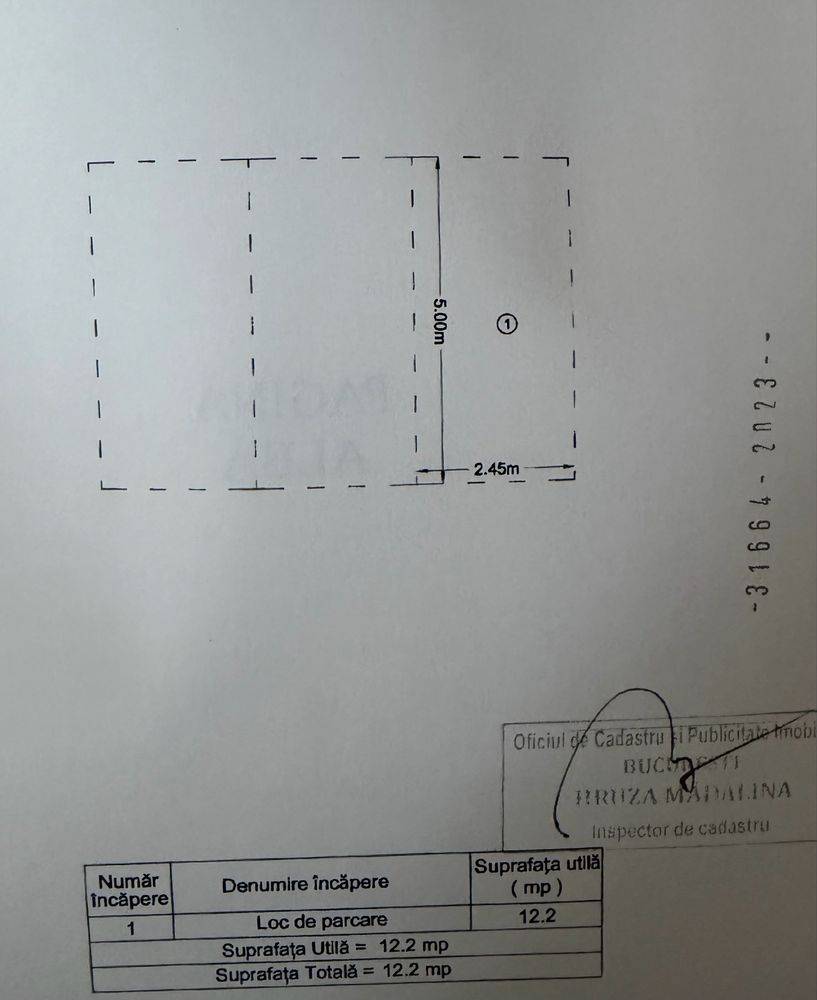 Loc de parcare exterior de vânzare în Sectorul 1 – fotografia 3